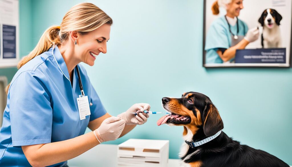 Vacinação de cães