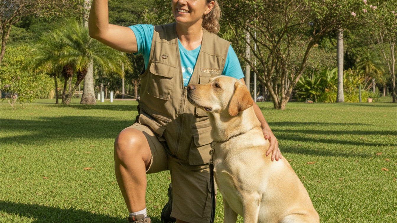 adestramento de caes comando de obediencia