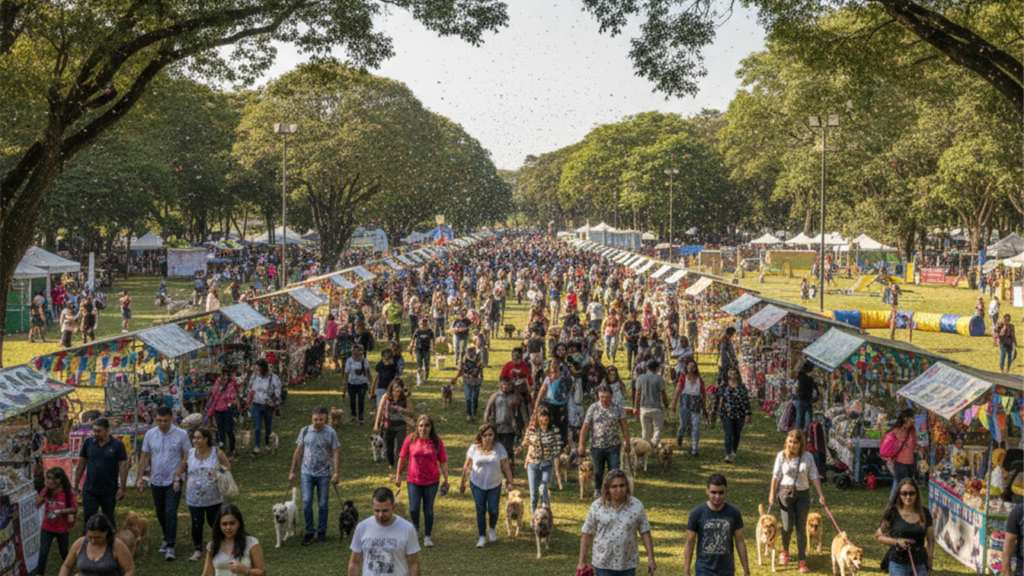 Festival Pet 2026 em Sao Paulo com caes e donos