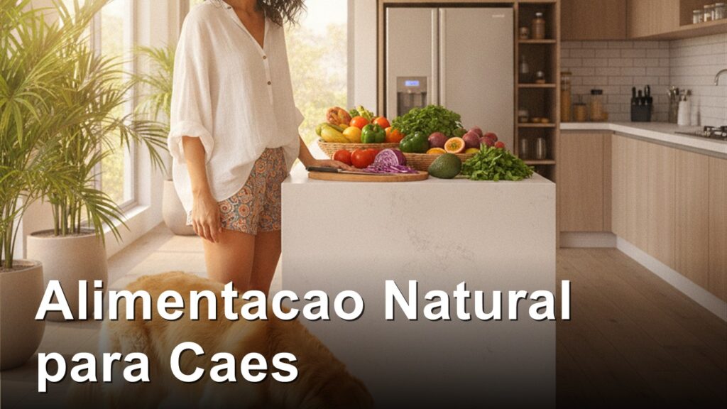 alimentacao natural caseira para caes