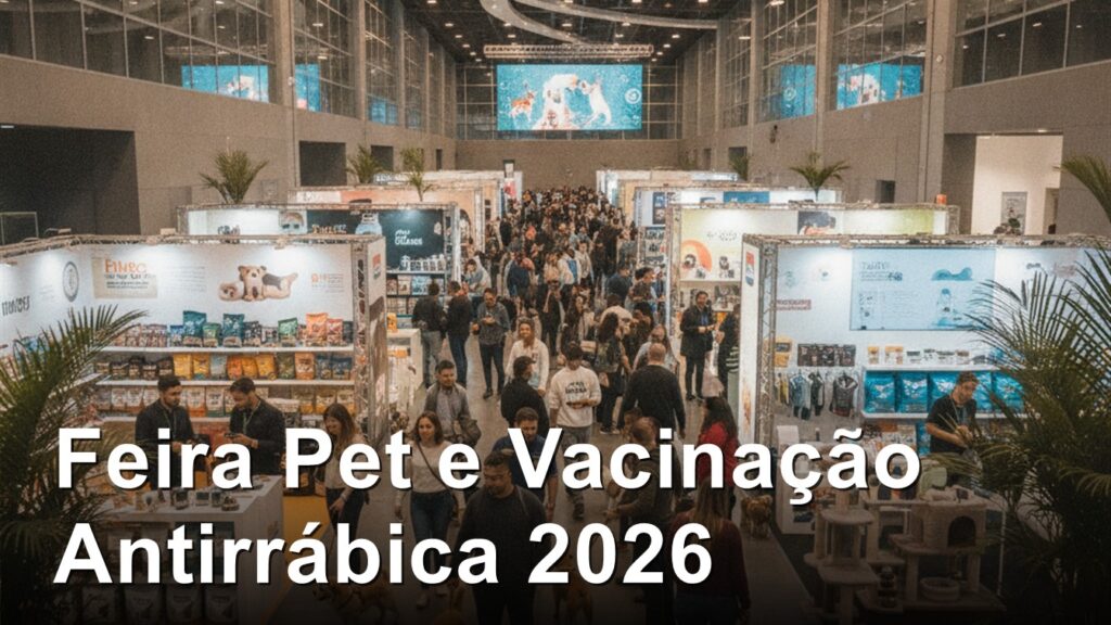 Feira Pet South America e vacinacao antirrabica no Brasil 2026