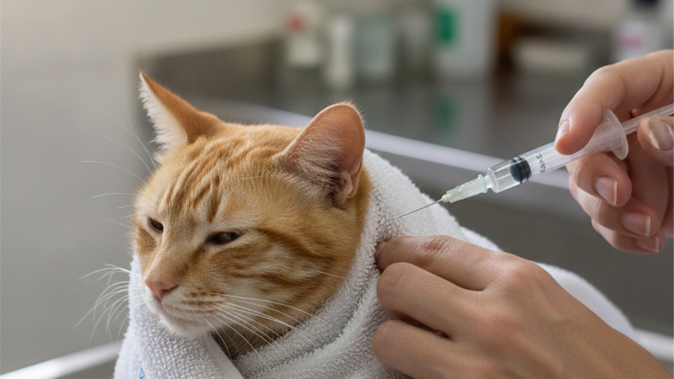 vacinacao de gato em clinica veterinaria