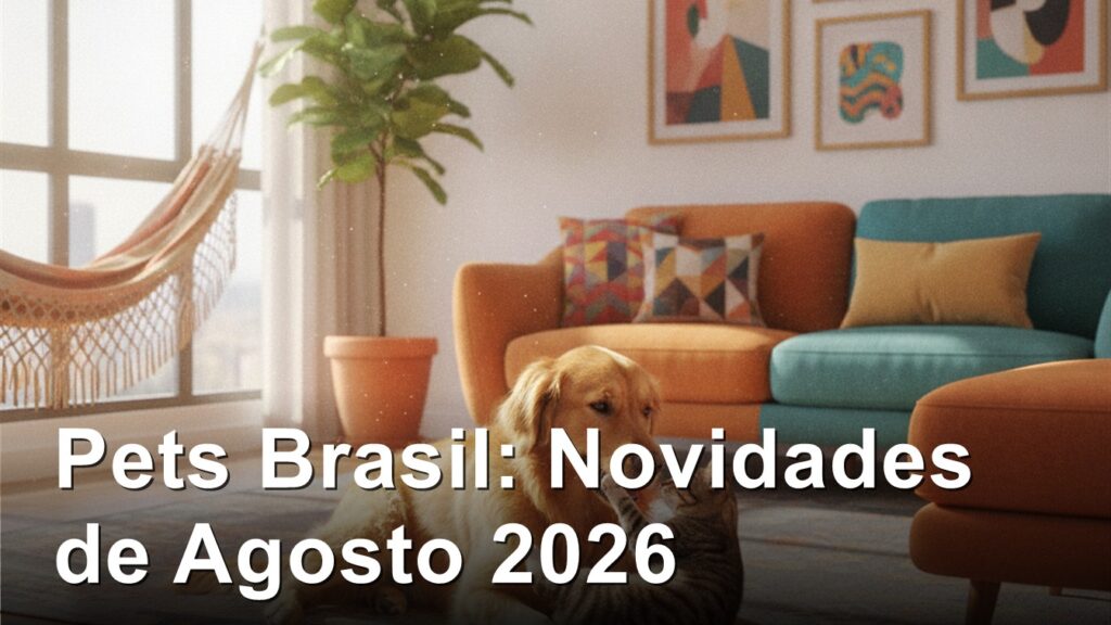 pets animais estimacao Brasil agosto 2026