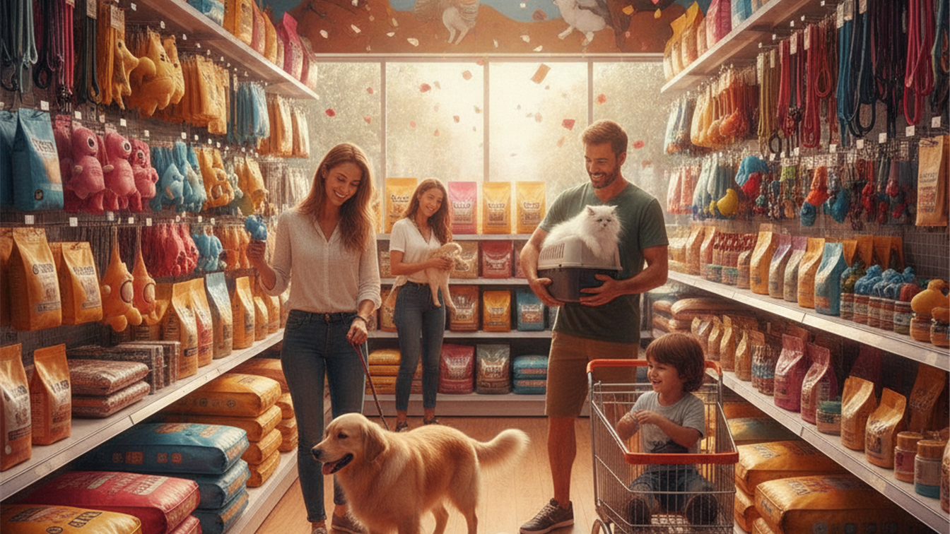 petshop produtos para caes e gatos Brasil