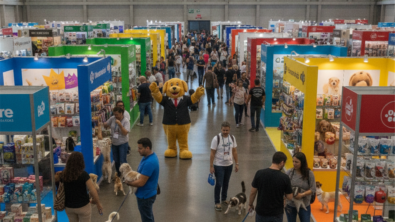 Feira pet PET South America 2026 em São Paulo Brasil