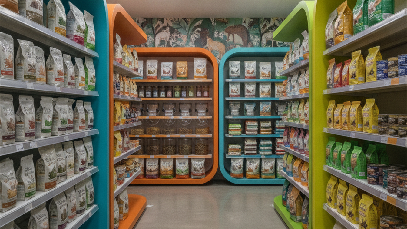 Loja pet com produtos premium para caes e gatos no Brasil