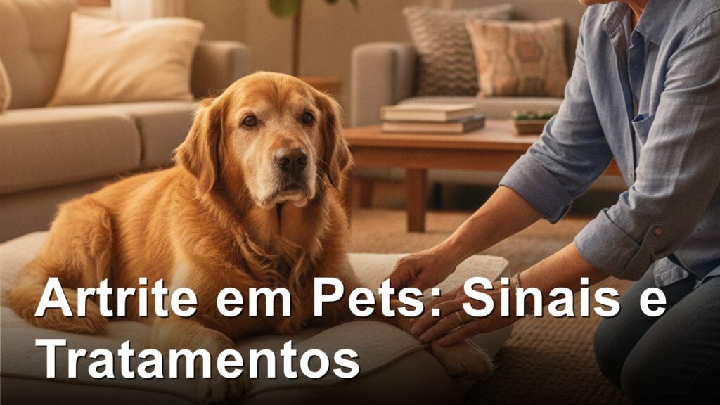 artrite em caes e gatos - cachorro idoso descansando com dificuldade