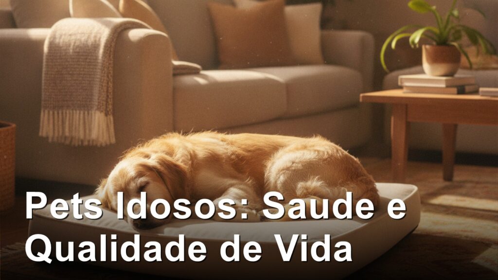 pets idosos alimentacao saude qualidade de vida