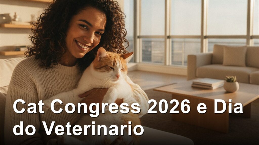 Cat Congress 2026 e Dia do Veterinario no Brasil