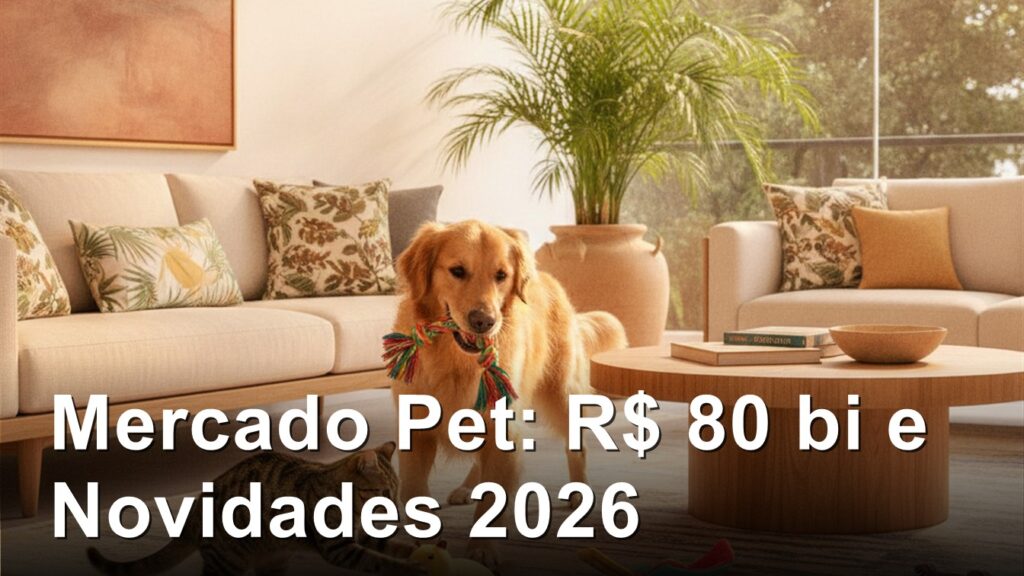 Cachorros e gatos pets no Brasil 2026